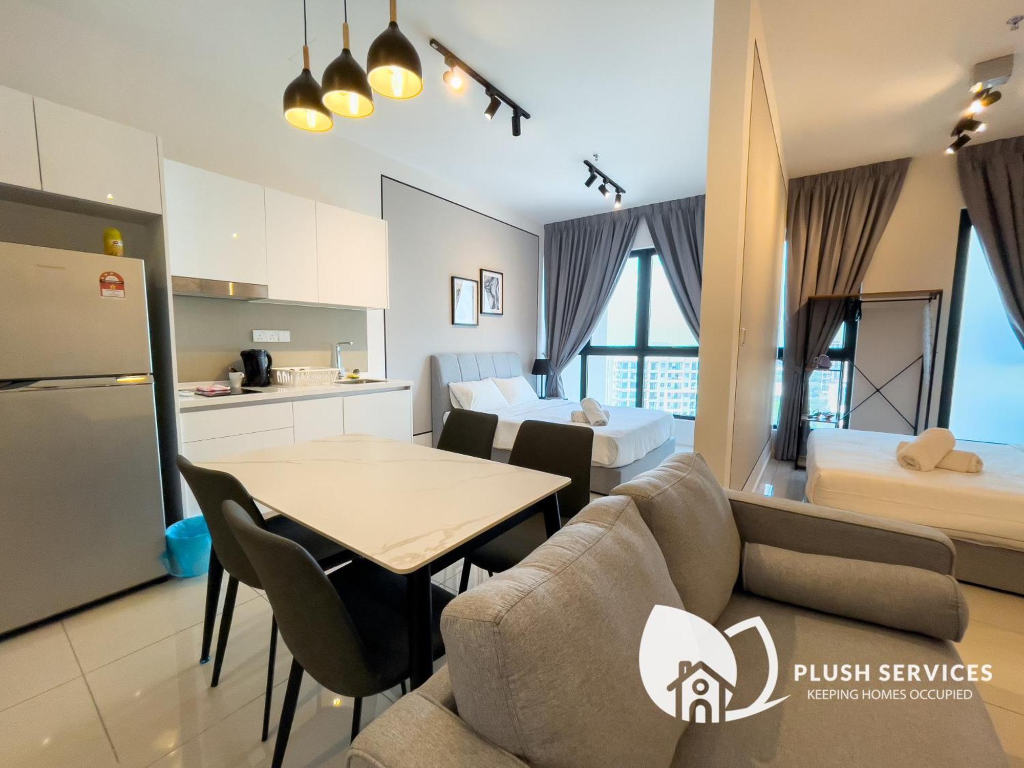 Highpark Suites At Petaling Jaya, Kelana Jaya By Plush Quarto foto